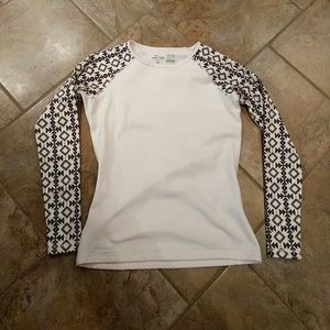 Nike Pro fitted fleece pullover.